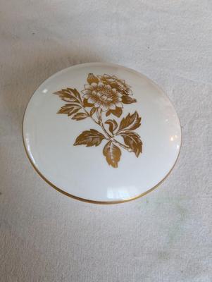 Miscellaneous group...statue glass bell, Precious Moments, pin, safety pin, miniature bottle of perfume, 2 small jars, Wedgwood,glass bowl