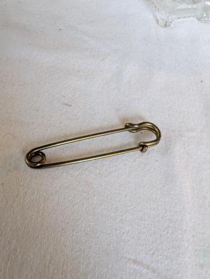 Miscellaneous group...statue glass bell, Precious Moments, pin, safety pin, miniature bottle of perfume, 2 small jars, Wedgwood,glass bowl