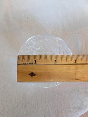 Miscellaneous group...statue glass bell, Precious Moments, pin, safety pin, miniature bottle of perfume, 2 small jars, Wedgwood,glass bowl