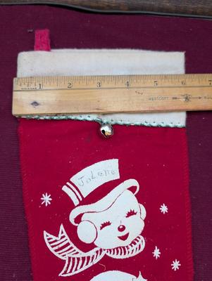 Vintage Christmas Stockinngs 1950's