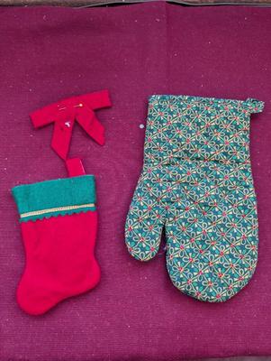 Large lot of vintage Christmas decorations.