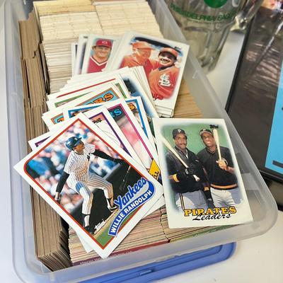 LOT 199: Large Collection of Baseball Cards and More