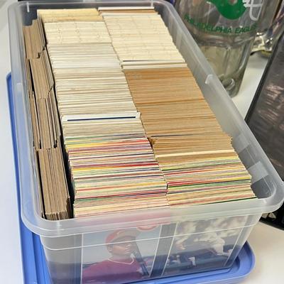 LOT 199: Large Collection of Baseball Cards and More