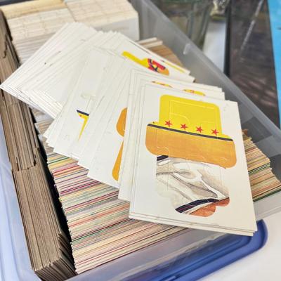 LOT 199: Large Collection of Baseball Cards and More