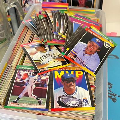 LOT 199: Large Collection of Baseball Cards and More