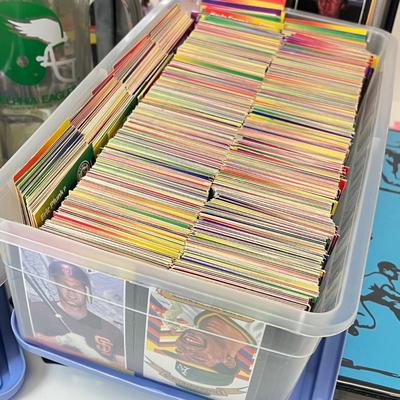 LOT 199: Large Collection of Baseball Cards and More