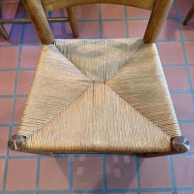 Eight Tall Ladder Back Chairs (KN-BM)