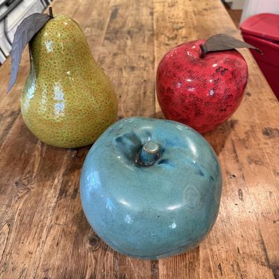 Set of Ceramic Fruit (KN-BM)