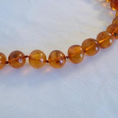 Amber & Pearl Necklaces (K-HS)