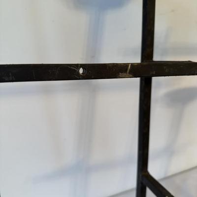 Two Iron Candleholders (DR-HS)