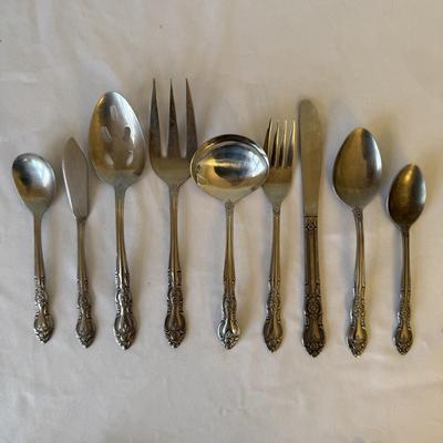 Various Flatware: MSI Versailles, Imperial Fleurette, Hampton Court, & More (K-HS)