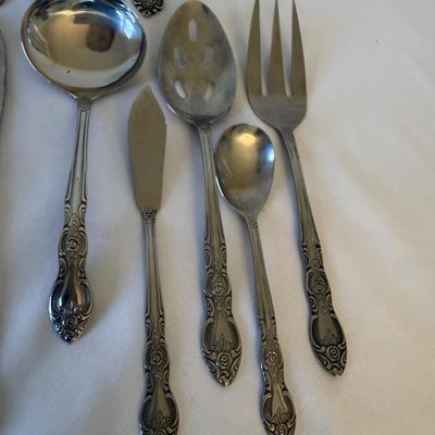Various Flatware: MSI Versailles, Imperial Fleurette, Hampton Court, & More (K-HS)