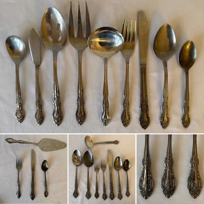 Various Flatware: MSI Versailles, Imperial Fleurette, Hampton Court, & More (K-HS)