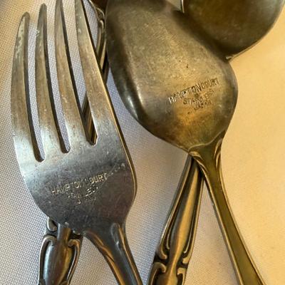 Various Flatware: MSI Versailles, Imperial Fleurette, Hampton Court, & More (K-HS)