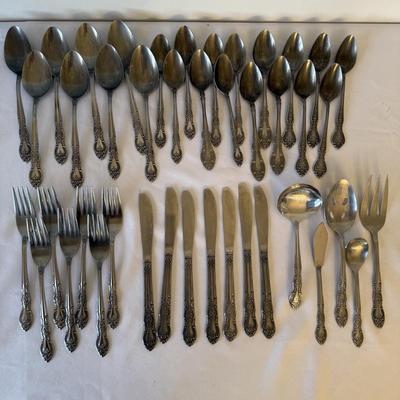Various Flatware: MSI Versailles, Imperial Fleurette, Hampton Court, & More (K-HS)