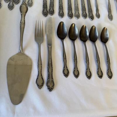 Various Flatware: MSI Versailles, Imperial Fleurette, Hampton Court, & More (K-HS)