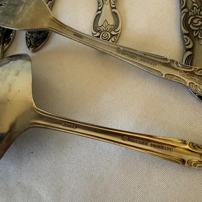 Various Flatware: MSI Versailles, Imperial Fleurette, Hampton Court, & More (K-HS)