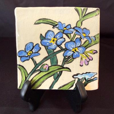 Roselane Pottery Leaf Dish, Emerson Creek Pottery Bowl, & Anne Isaac Art Tile (K-HS)