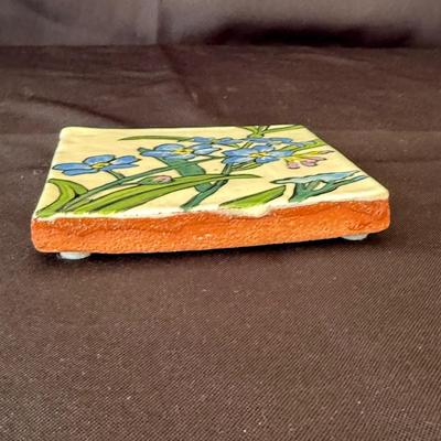 Roselane Pottery Leaf Dish, Emerson Creek Pottery Bowl, & Anne Isaac Art Tile (K-HS)