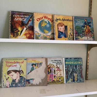 Vintage Children’s Books incl. Golden Book Sets, Happy Hollisters, & More (B3-HS)