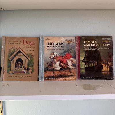 Vintage Children’s Books incl. Golden Book Sets, Happy Hollisters, & More (B3-HS)