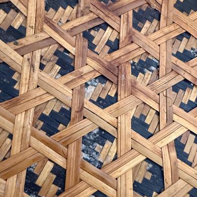 Basket of Temari Balls with Two Cross Stitch Wall Hangings (E-HS)