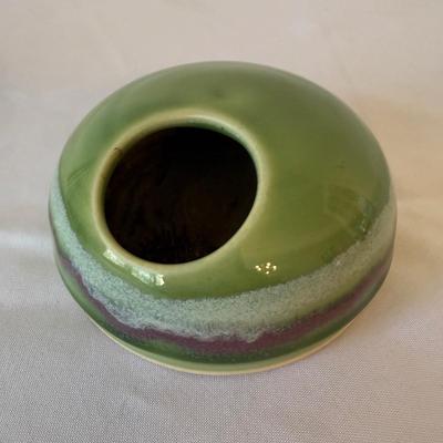 Nils Thorsson Baca Tile, Local Doug Smith Ikebana Vase (P-HS)