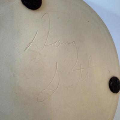 Nils Thorsson Baca Tile, Local Doug Smith Ikebana Vase (P-HS)