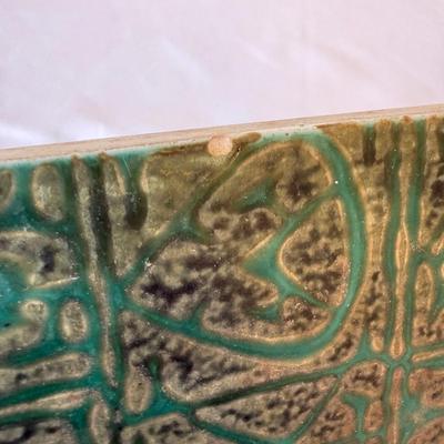 Nils Thorsson Baca Tile, Local Doug Smith Ikebana Vase (P-HS)