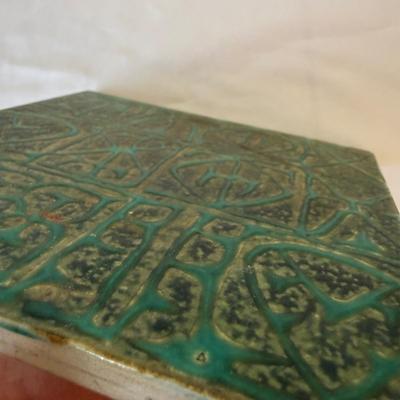 Nils Thorsson Baca Tile, Local Doug Smith Ikebana Vase (P-HS)