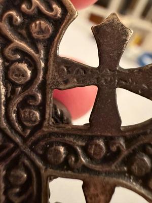 Jerusalem Cross with Hamsa Pendants & More, incl. 925 (K-HS)