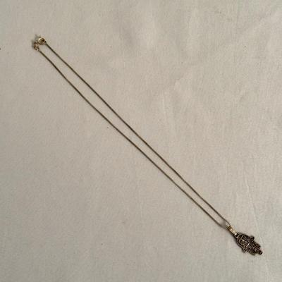 Jerusalem Cross with Hamsa Pendants & More, incl. 925 (K-HS)