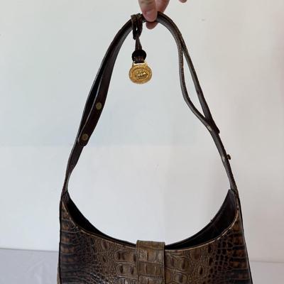 Brahmin Crocodile Leather Handbag (P-HS)