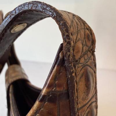 Brahmin Crocodile Leather Handbag (P-HS)