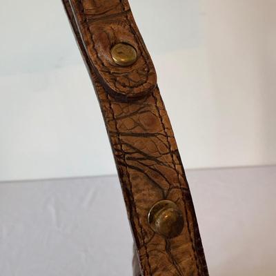 Brahmin Crocodile Leather Handbag (P-HS)