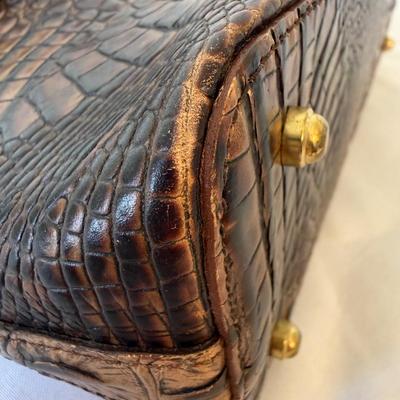 Brahmin Crocodile Leather Handbag (P-HS)