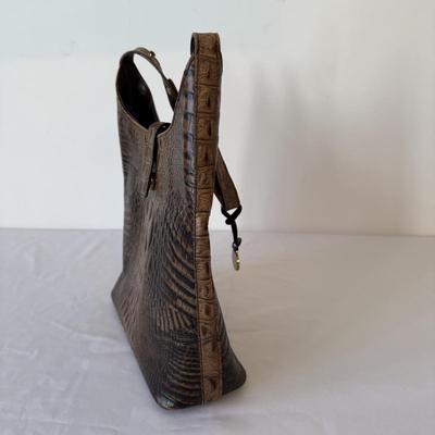 Brahmin Crocodile Leather Handbag (P-HS)