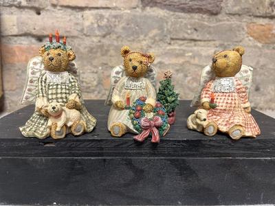 Sale Photo Thumbnail #484: From the Teddy Angels series. Katie, Carolyn and June, all with original boxes
