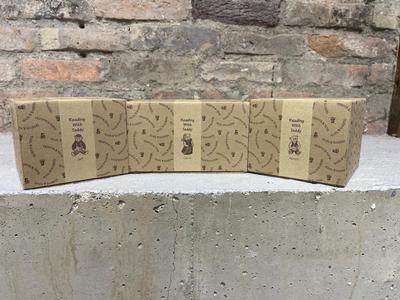 Sale Photo Thumbnail #498: From the Reading With Teddy series, Jeff, Carrie & Robert, all with original boxes