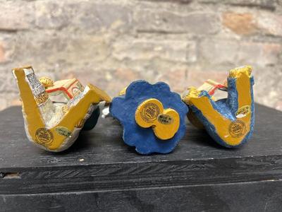 Sale Photo Thumbnail #494: From the Reading With Teddy series, Jeff, Carrie & Robert, all with original boxes