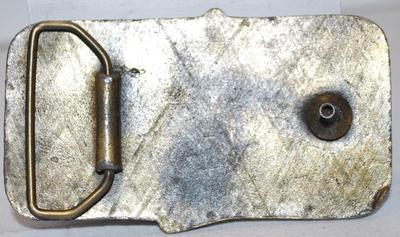 "Antique Gambler" Reno & Las Vegas Belt Buckle 3¾" x 2"