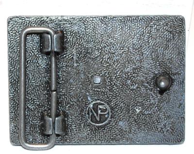 "The Moose NP" Belt Buckle 3" x 2"