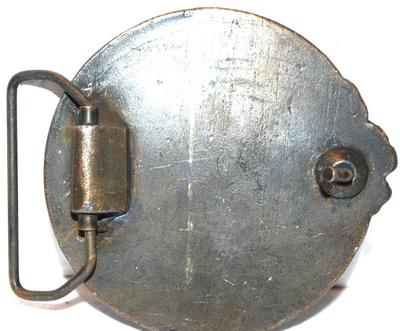 "LPGA Pro Am 75 Cameron Park Realtors" Belt Buckle Round 2¾" Diam.