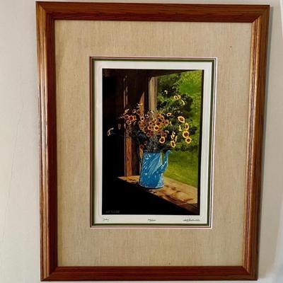 Bob Timberlake ‘July’ - Pencil Signed & Numbered Print (DR-RG)