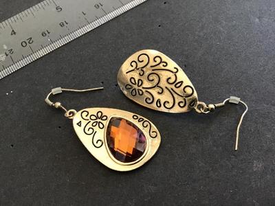 Silvertone Fashion Earrings