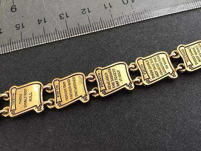 Ten Commandments Bracelet