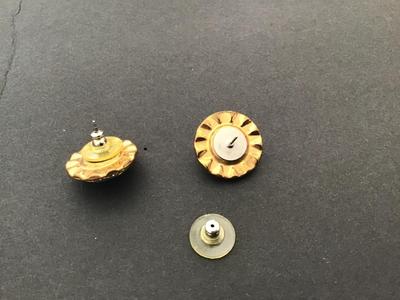 Rivoli Purple Earrings