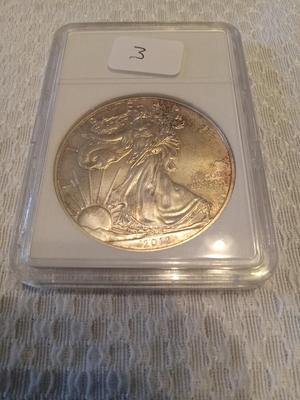 Sale Photo Thumbnail #5: 1 oz fine silver.