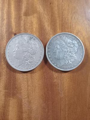1878, 1889 Morgan's