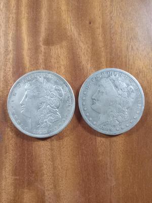 1889 O & 1921 P Morgan's